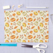 Decoupage Pumpkins Halloween-Erntedank Seidenpapier (Handwerk)