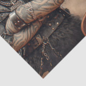 Decoupage Punk Rock Sheep Band Seidenpapier (Detail)