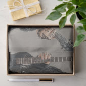 Decoupage Punk Sheep Fur Feather Funk Band Seidenpapier (Geschenk)