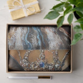 Decoupage Queen Siamese Cat Seidenpapier (Geschenk)