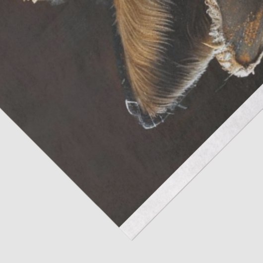 Decoupage Red Fox Steampunk Bandito Seidenpapier (Ausschnitt)