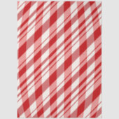 Decoupage Red White Peppermint Background Seidenpapier (Vorderseite)