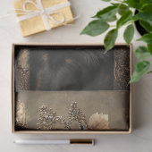 Decoupage Regal Crowned Sheep Dog Seidenpapier (Geschenk)