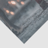 Decoupage Reindeer Child Weihnachtsfest Seidenpapier (Ausschnitt)