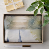 Decoupage Retro Märchenschloss Seidenpapier (Geschenk)