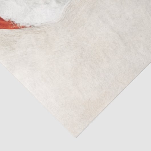 Decoupage Rock & Roll Santa Electric Guitar Seidenpapier (Ausschnitt)