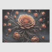Decoupage - Rose-Konstellation - Seidenpapier (Vorderseite)