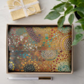 Decoupage Rotes Känguru Aboriginal-Kunst Seidenpapier (Geschenk)