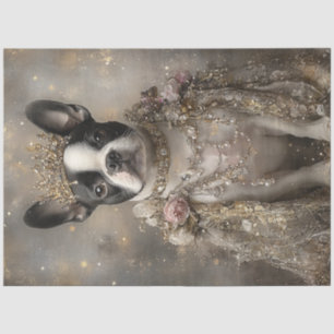 Decoupage Royal Bulldog Seidenpapier