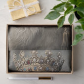 Decoupage Royal Great Pyrenäen genannt Gunner Seidenpapier (Geschenk)