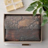 Decoupage Rust Patina Brass Kupfer fertig Seidenpapier (Geschenk)
