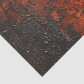 Decoupage Rust Patina Brass Kupfer fertig Seidenpapier (Ausschnitt)