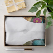 Decoupage Rustic Charm 12" 8" rounds Seidenpapier (Geschenk)