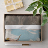 Decoupage Rustic Charm Highland & Vintage Truck Seidenpapier (Geschenk)