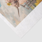 Decoupage Rustic Charm Highland & Vintage Truck Seidenpapier (Ausschnitt)