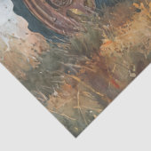 Decoupage Rustikaler Traktor & Scheune Seidenpapier (Ausschnitt)