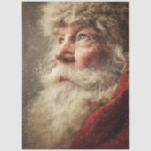 Decoupage Santa Claus Christmas Portrait Seidenpapier (Vorderseite)