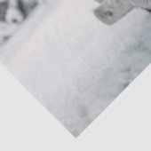 Decoupage Santa Clause Winter Wonderland Landscape Seidenpapier (Ausschnitt)