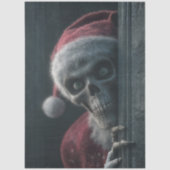 Decoupage Santa Skeleton Final List Peek Art Seidenpapier (Vorderseite)