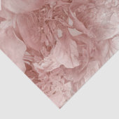 Decoupage Schneeleopard Rosa Botanischer Garten Seidenpapier (Ausschnitt)