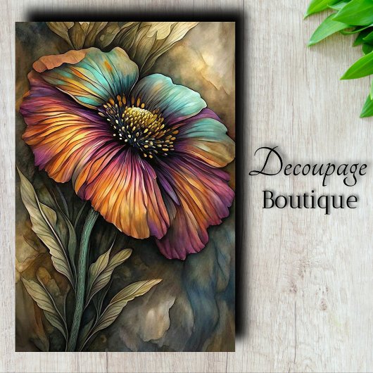 Decoupage Seidenpapier