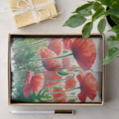  decoupage, servetten met papavers voor decoupage seidenpapier (Geschenk)