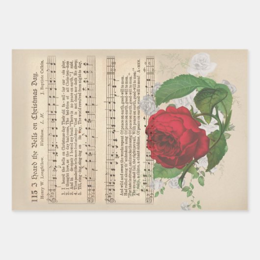 Decoupage - Set 1 Geschenkpapier Set (Vorderseite 2)