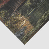 Decoupage Set 4 Covered Bridges Seidenpapier (Ausschnitt)