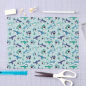 Decoupage Sharks Blue Ocean Sea Seidenpapier (Handwerk)
