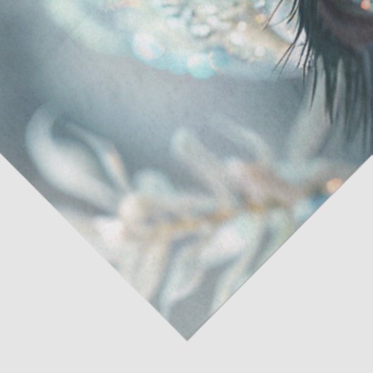 Decoupage Shimmering Lizard Snake Kreatur Seidenpapier (Ausschnitt)