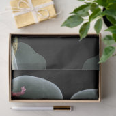 Decoupage Skeleton Couple Intertwind Floral Seidenpapier (Geschenk)