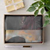 Decoupage Skeleton Couple Victorian Steampunk Seidenpapier (Geschenk)