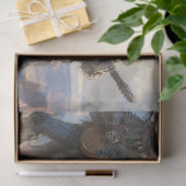 Decoupage Skeleton Cowboy Fur Feather Funk Band Seidenpapier (Geschenk)