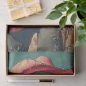 Decoupage Skeleton Sombrero Gitarrenspieler Seidenpapier (Geschenk)