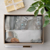 Decoupage Skeleton Verheiratet Couple Seidenpapier (Geschenk)