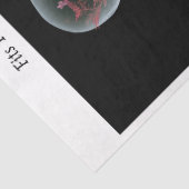 Decoupage Skeletons Kissing Fits 16x20 Canvas  Seidenpapier (Detail)