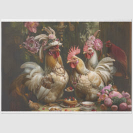 Decoupage Southern Bell Vintag Chicks Teezeremonie Seidenpapier