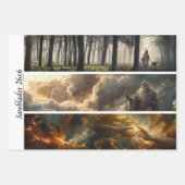 Decoupage Spiritual Journey 26x6 Handsaws  Geschenkpapier Set (Vorderseite)