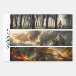 Decoupage Spiritual Journey 26x6 Handsaws Geschenkpapier Set