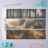 Decoupage Spiritual Journey 26x6 Handsaws Seidenpapier (Basteln)