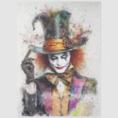 Decoupage Splutterier Chaotic Chemist Seidenpapier (Vorderseite)