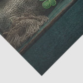 Decoupage St. Patrick Highland Vintage Truck Seidenpapier (Ausschnitt)