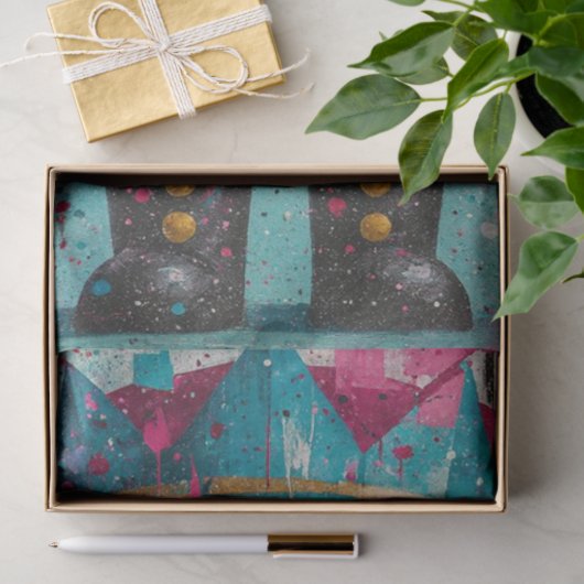 Decoupage Starlight Sass Whimsical Nutcracker Seidenpapier (Geschenk)