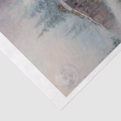 Decoupage Steam Motor Weihnachtszug Collage Seidenpapier (Ausschnitt)