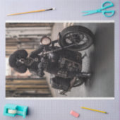 Decoupage Steampunk Black Standard Poodle Max Seidenpapier (Basteln)