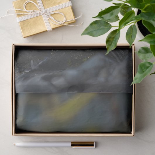 Decoupage Steampunk Blue Frog Seidenpapier (Geschenk)