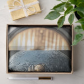 Decoupage Steampunk Blue Standard Poodle Seidenpapier (Geschenk)