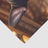 Decoupage - Steampunk-Bulldog und Bier - Seidenpapier (Detail)