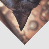 Decoupage - Steampunk cat drink bier - - Seidenpapier (Detail)