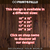 Decoupage - Steampunk cat drink bier - - Seidenpapier